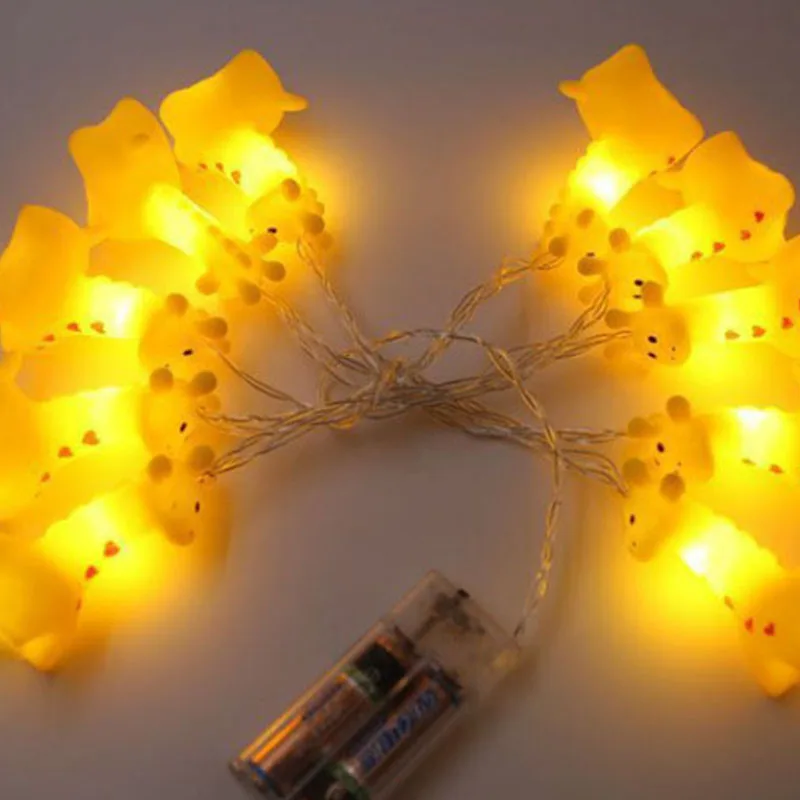 1,5 м 10LED Pet Жираф ночник Рождественская гирлянда сказочные гирлянды для детской комнаты вечерние свадебные украшения