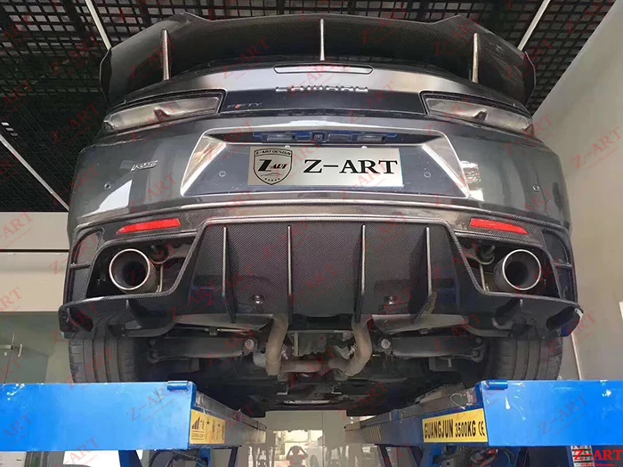 Z-ART ZR1 углеродного волокна задний спойлер для Chevrolet Camaro 2017-2019 ZL1 заднее крыло