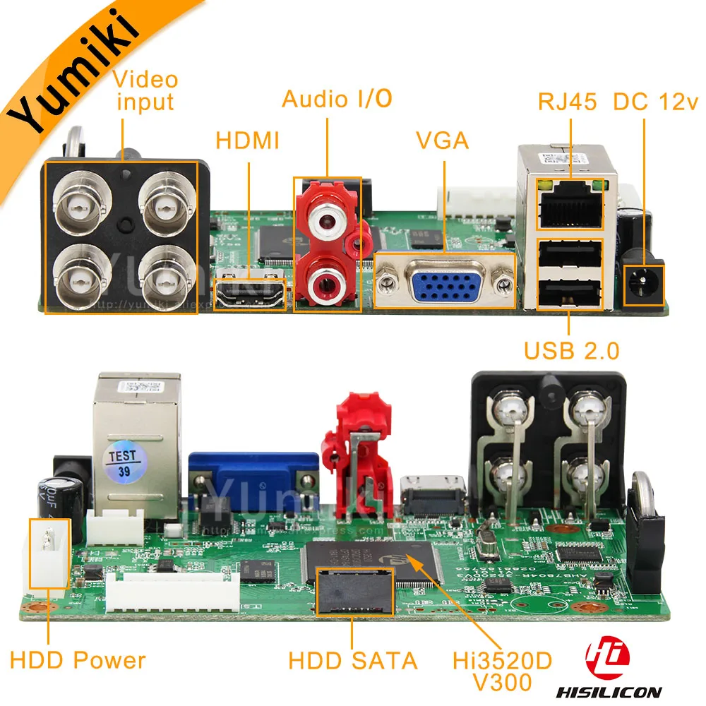 5MP-N 5 in 1 4CH AHD/TVI/CVI/CVBS/IP DVR Security CCTV video recorder P2P VGA HDMI for ip camera xmeye | Безопасность и защита