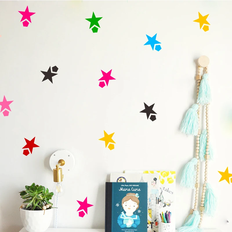 Пентаграмма цветок наклейки на стену СОВРЕМЕННЫЕ Наклейки стены Цитаты винилы