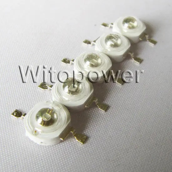 10 шт. 1 Вт Светодиодная звезда белый теплый красный зеленый синий янтарь 140