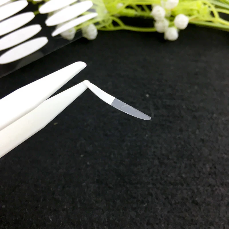 100pcs False Eyelashes Fork Disposable Eyelid Tape Aid Invisible Fixed Double Shadow Sticker Tools Y/U Shape | Красота и здоровье