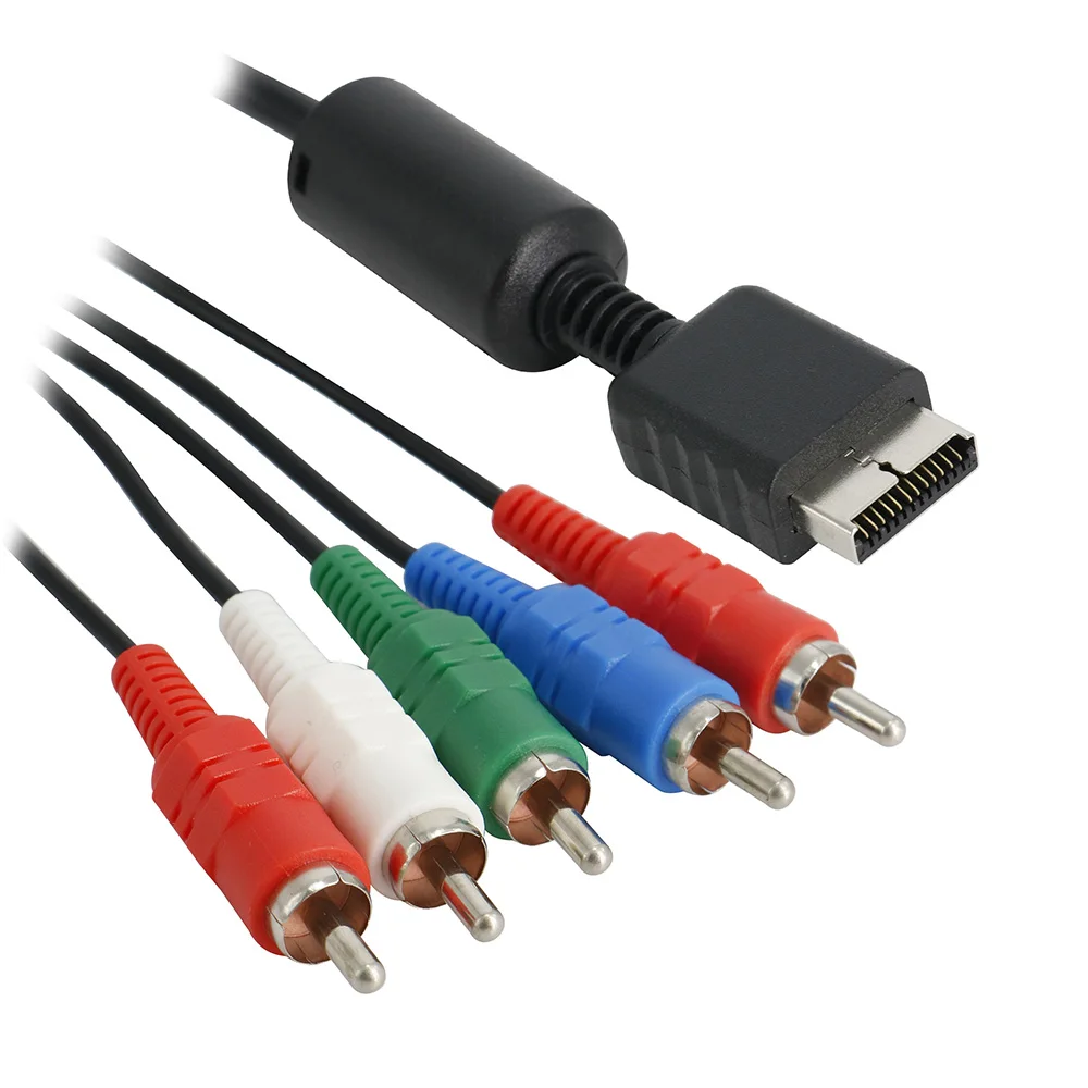 1080P 5RCA Y/Pr/Pb Аудио Видео AV кабель компонентный Шнур Линия для ps2/3 PS2 PS3 консоли