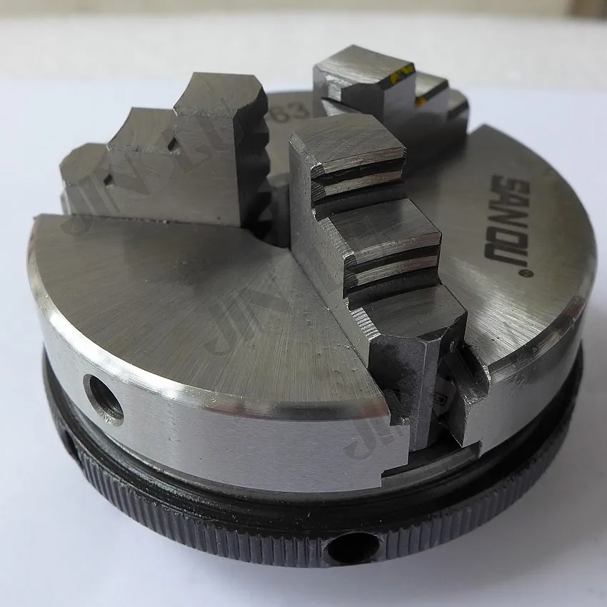 SANOU 3 кулачковый патрон токарный мини Карманный K01 63 M14 * 1 нить|3 jaw chuck|jaw chuck lathejaw |