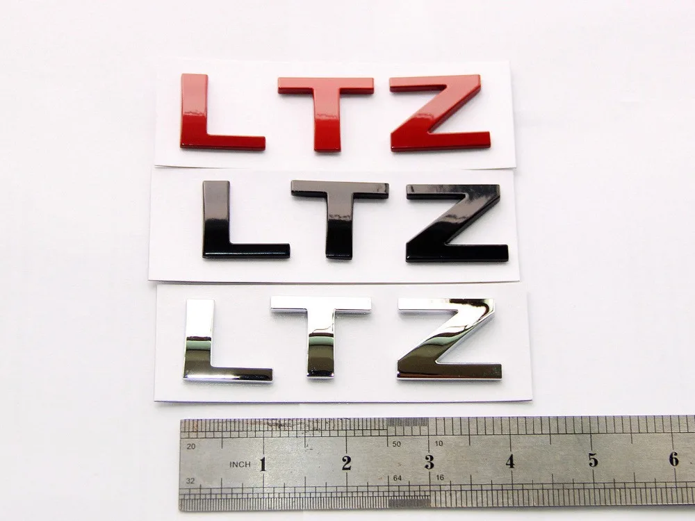 Новинка 2019 года эмблемы LTZ для автомобилей значки наклейка с эмблемой