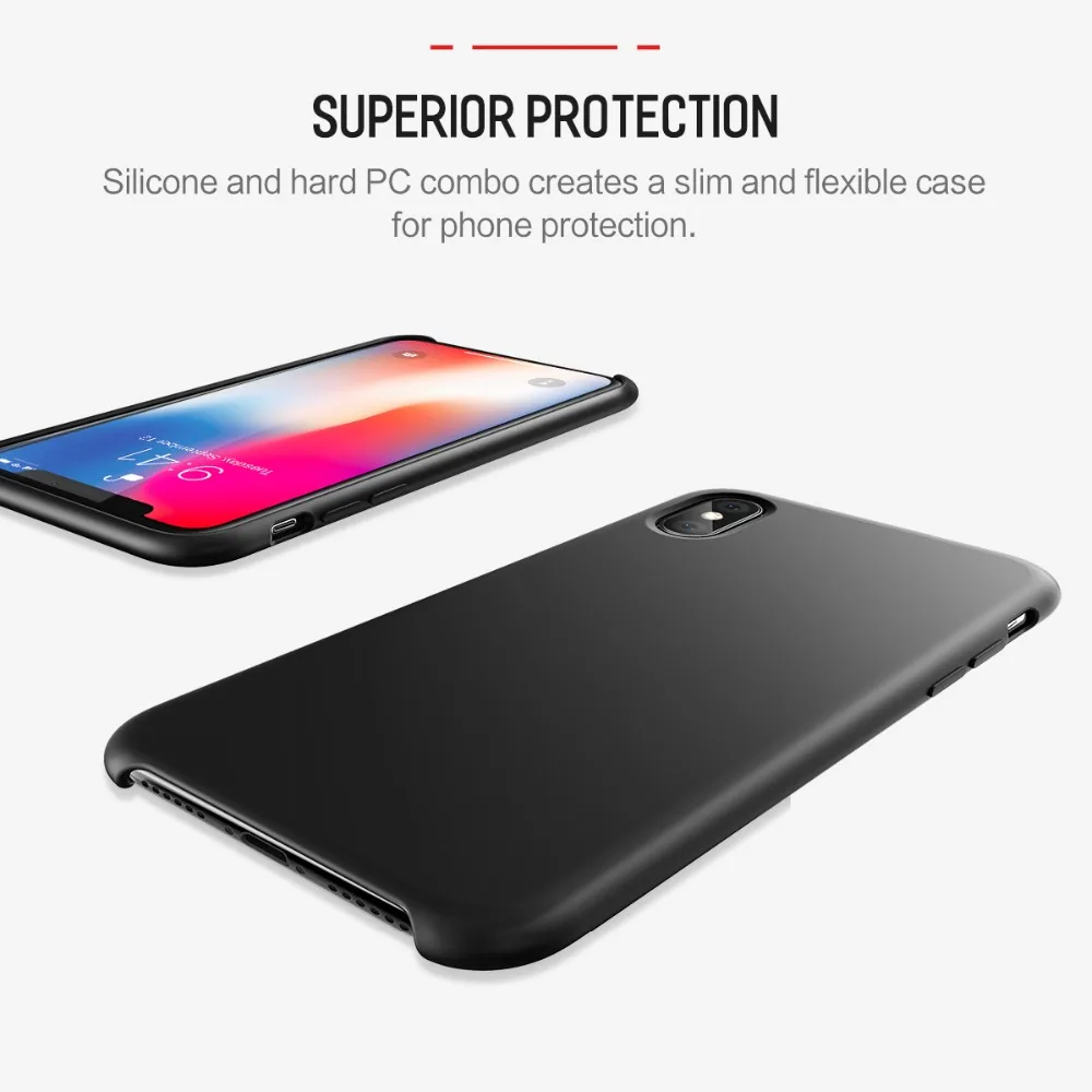 Жидкость силиконовый чехол для iPhone X 10 рок Роскошный мягкий телефона из