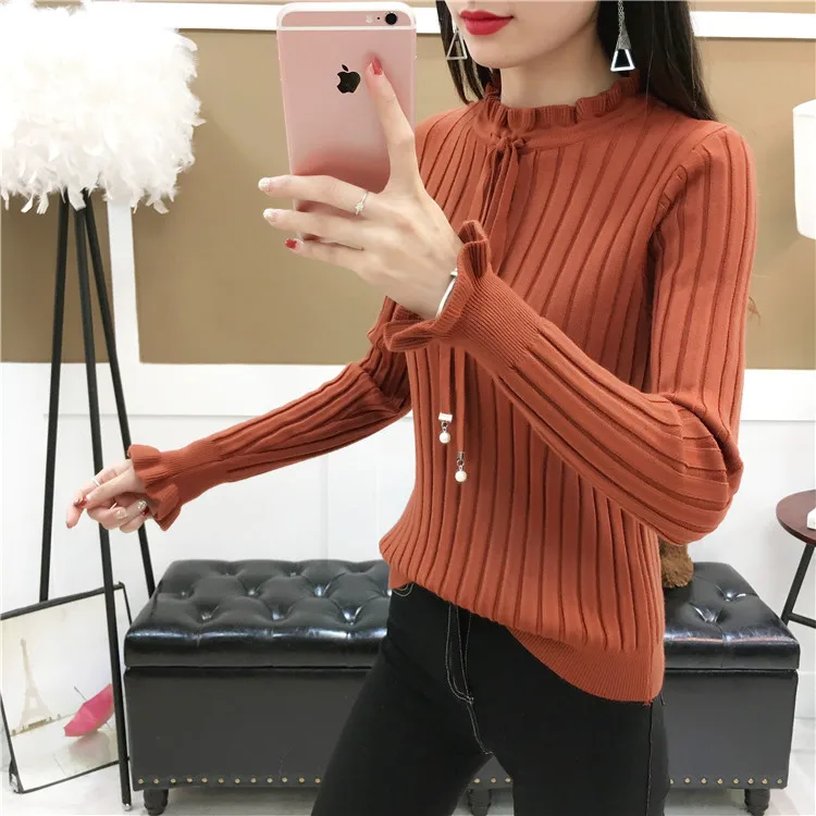 Новинка винтажный толстый осенне-зимний свитер пуловеры для женщин