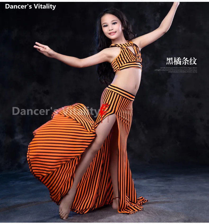 Профессиональная Детская Одежда для танцев живота девочек профессиональный