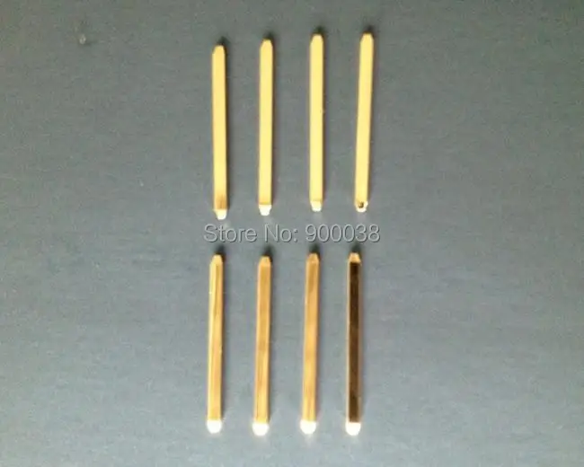 

80000pcs square pin 0.64x0.64x12.54 Gold plated 0.6u