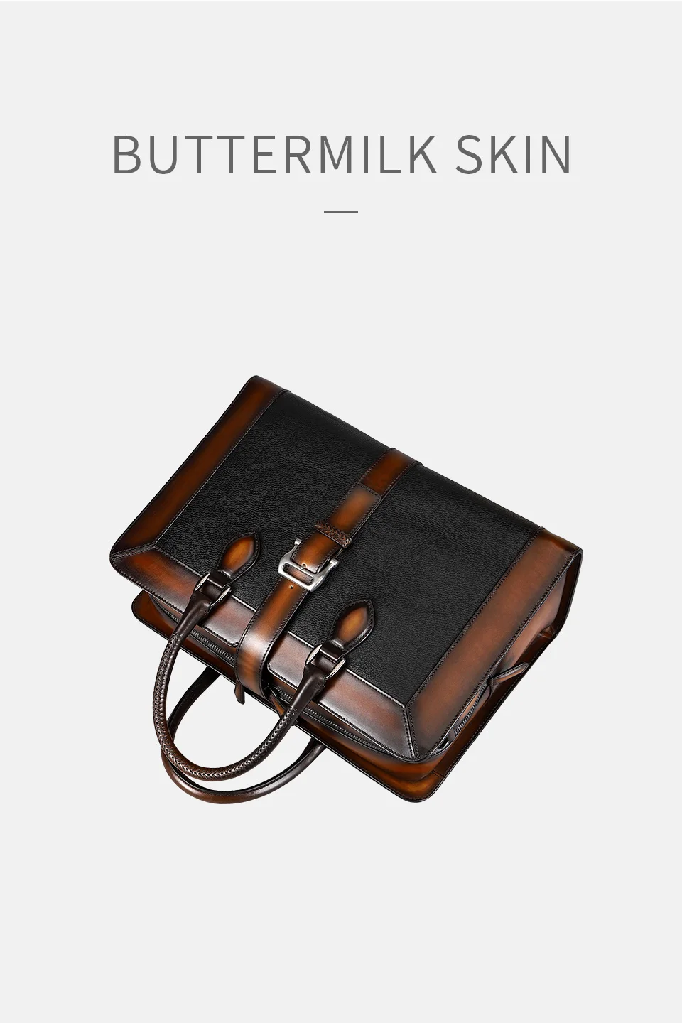 DIMY итальянские сумки из коровьей кожи дизайнерские деловые портфели для мужчин сумки на плечо большая емкость винтажная Лоскутная сумка на молнии