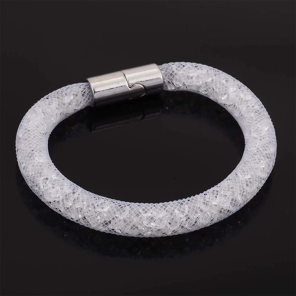 Женская сетчатая Цепочка с кристаллами из смолы|bracelets for|wrap braceletcrystal bracelet |