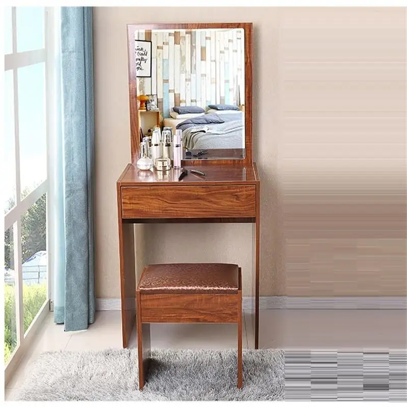 Schminktisch Mesa De Maquiagem Aparador Coiffeuse Avec Miroir Европейский деревянный стол Корейская мебель