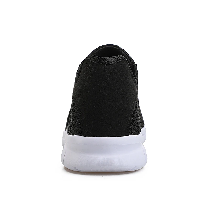 2019 Men Sneakers Summer Fashion Breathable Mesh Shoes Lace Up Gray Black Flat men shoes Plus Size 38-47 | Обувь