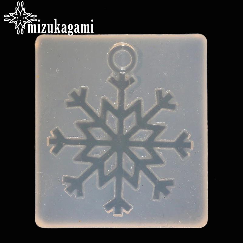 1pcs UV Resin Jewelry Liquid Silicone Mold Big Christmas Snowflake Resin Molds For DIY Necklace Pendant Charms Making Jewelry 1pcs uv resin jewelry liquid silicone mold christmas snowflake resin charms molds for diy pendant jewelry making finding molds