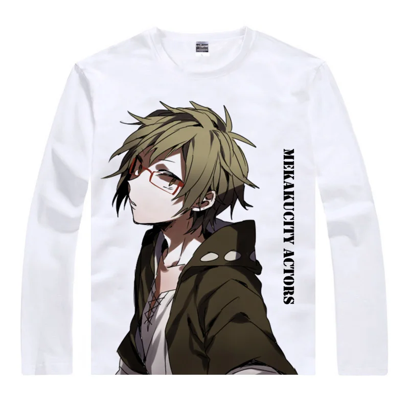 Kagerou Project футболки многостильные рубашки с длинным рукавом Kagero Purojekuto Heat Haze Mekakucity