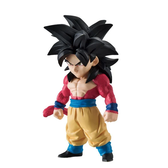 AD SP02 Goku SS4 "Dragon Ball Z" Оригинальные BANDAI ADVERGE Коллекция Рисунок-персонажи Гоку, Веджета, Gogeta Broly № 17 18 Готен Trunks vegetto Фриза - Цвет: AD SP02 Goku SS4