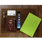 Кожаный чехол для ноутбука A5 Moleskine, портфель для ноутбука, чехол из потертой кожи для iPad mini, Дорожный Кожаный чехол-Органайзер