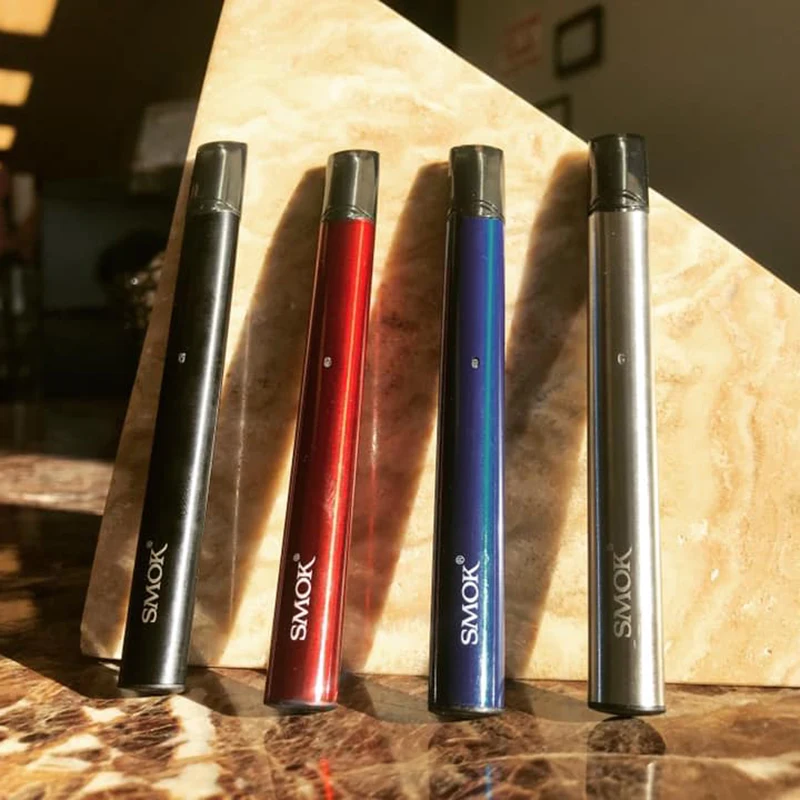 2 шт. электронных сигарет SMOK уз KIT электронная сигарета mini VAPE pen pod Комплект с 250 мА/ч