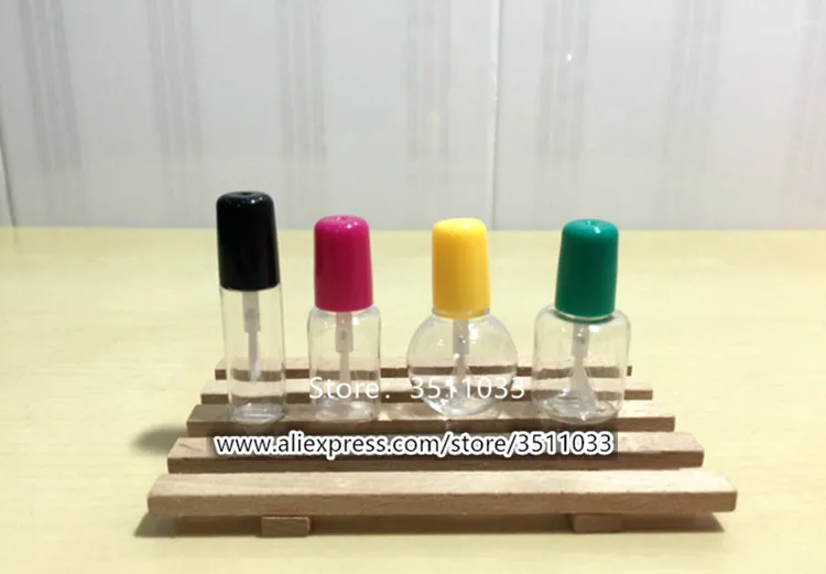 100PCS Mini Empty Transparent Round Plastic Lip Gloss Bottle Small Cylinder Clear Cosmetic Liquid Lipstick Container Tube | Красота и