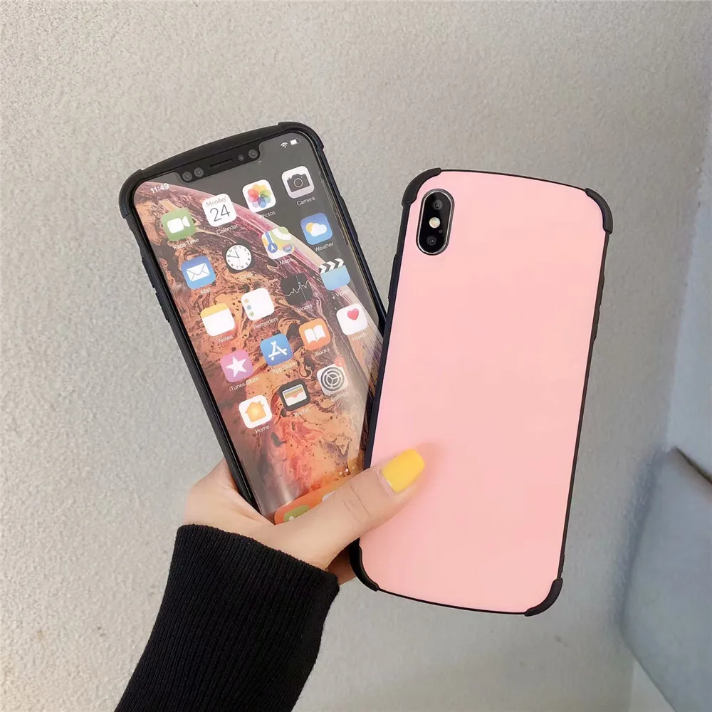 Elala/милый матовый чехол ярких цветов Чехол для iphone 7 невидимый кронштейн мягкий