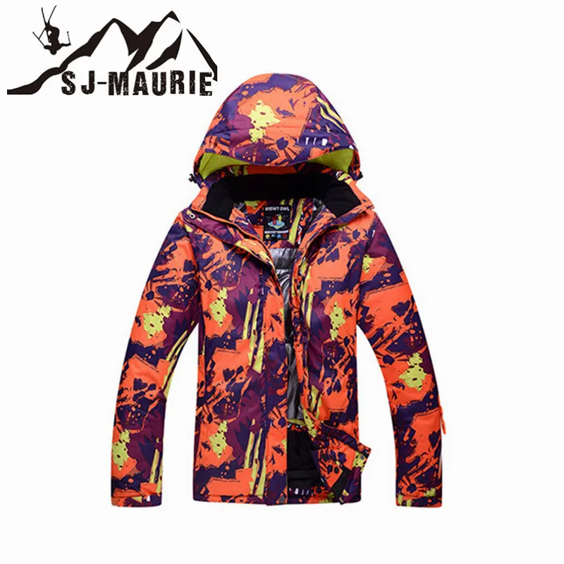 Лыжная куртка женский лыжный костюм теплый для катания на сноуборде зимняя