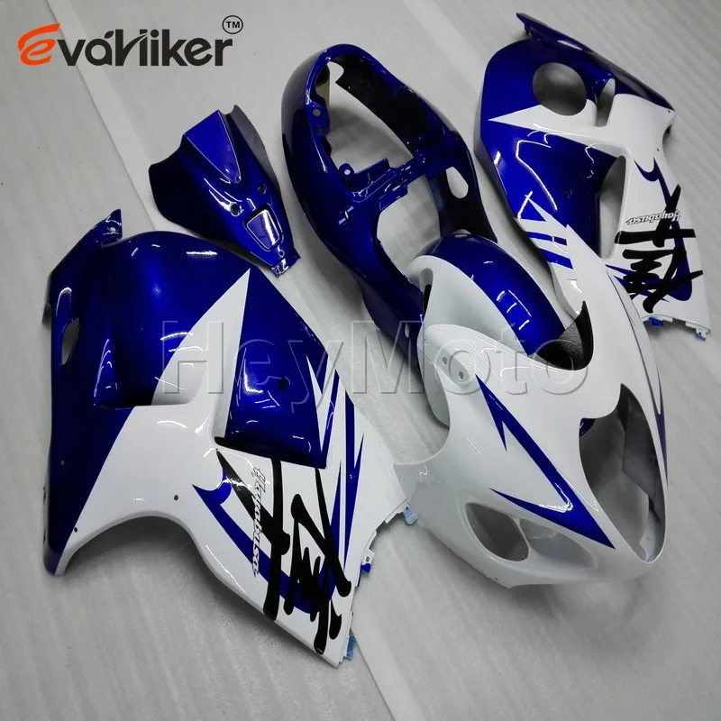 

Комплект кузова мотоцикла для GSX R1300 1997 1998 1999 2000 2001 2002 2003 2004 2005 2006 2007 синий белый ABS обтекатель двигателя H3