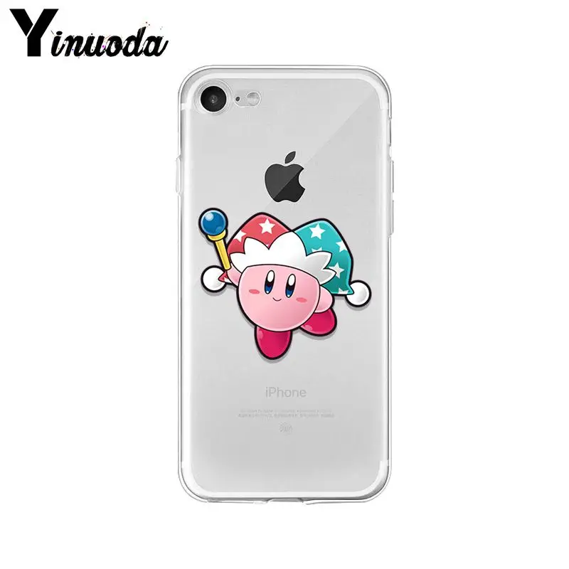 11pro MAX Kirby Pattern резиновые мягкие Аксессуары для телефонов чехол iPhone 8 7 6 6S Plus X XS max 10 5