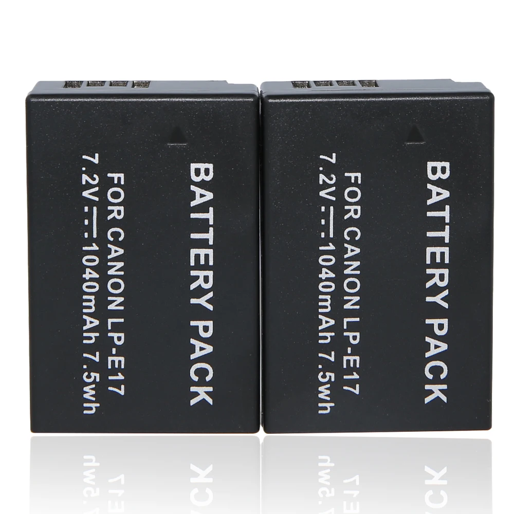 10x bateria LP-E17 батарейный блок LP E17 lpe17 батареи для камеры Canon EOS Rebel T6i 750D T6s 760D M3 8000D Kis