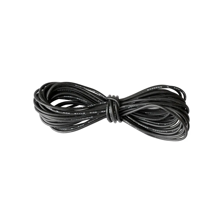 Силиконовый провод 18 AWG UL3132 монтажный многожильный провод гибкий 30 Калибр 300 В Луженый Медный резиновый изолированный Электрический провод