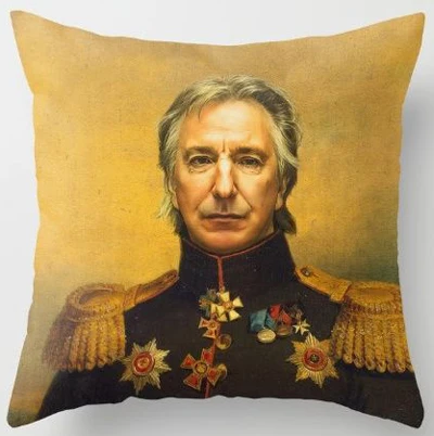 Знаменитости replaceface генералов Чехлы для подушек Билл Мюррей Уилл Смит Роберт Дауни-младший Наволочки белье хлопок Подушки Детские Чехлы для мангала - Цвет: B