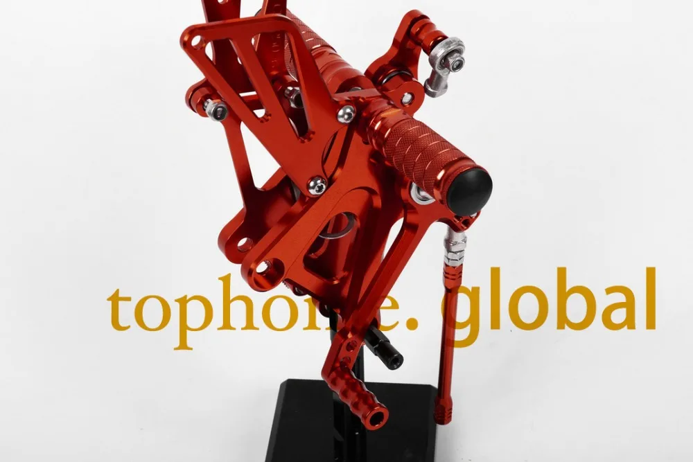Для Honda CBR250RR 2010-2013 мотоциклетные Запчасти красный CNC Задние подножки 2011 2012 |
