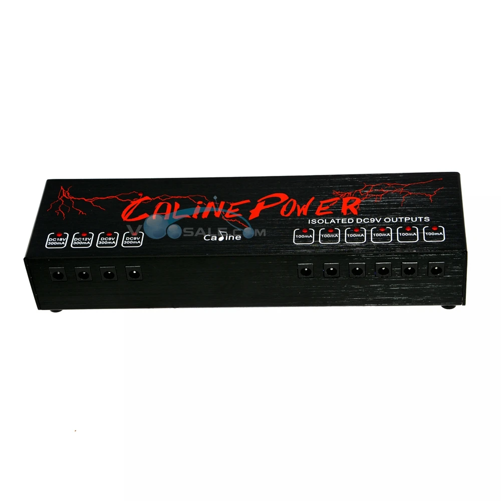 Caline CP-08 изолированный источник питания 10 изолированных розеток 110 V-230 V до 9 V/12 V/18 V гитарный эффект педали электрогитары аксессуары для гитары