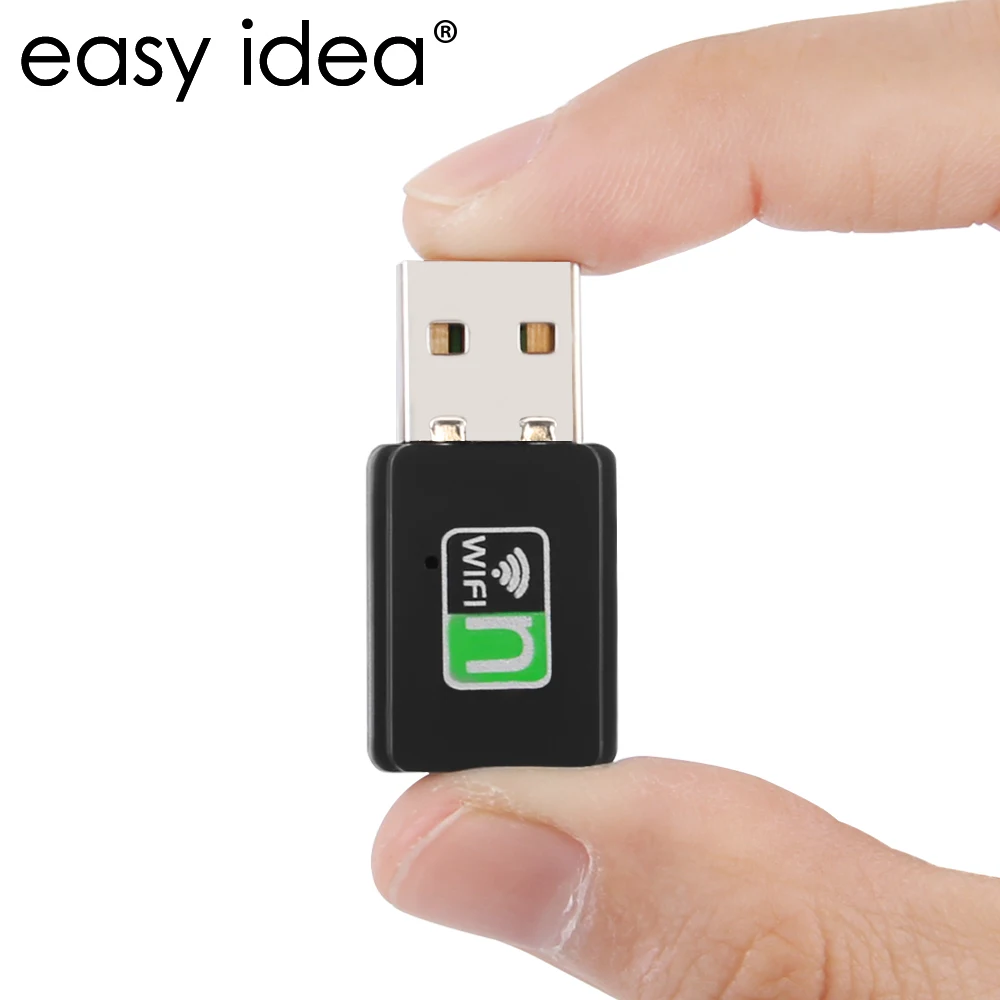 EASYIDEA 300 Мбит/с Wifi адаптер мини беспроводной Lan сетевой карты 2 4 г высокая скорость
