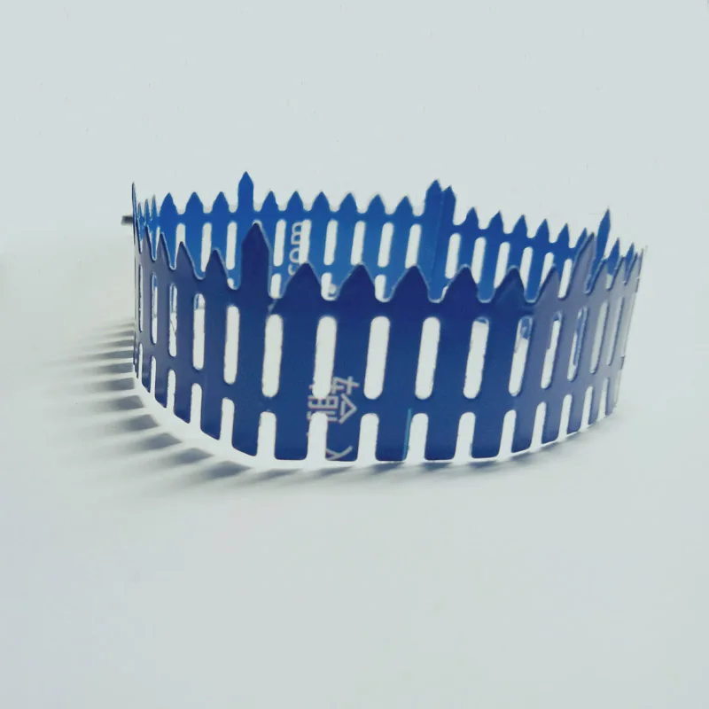 Прозрачные штампы для стального тиснения ремесло забор 3D украшения цветов