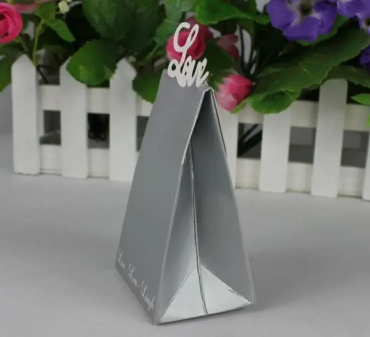 Романтическая коробка для конфет с надписью LOVE свадебной вечеринки креативный