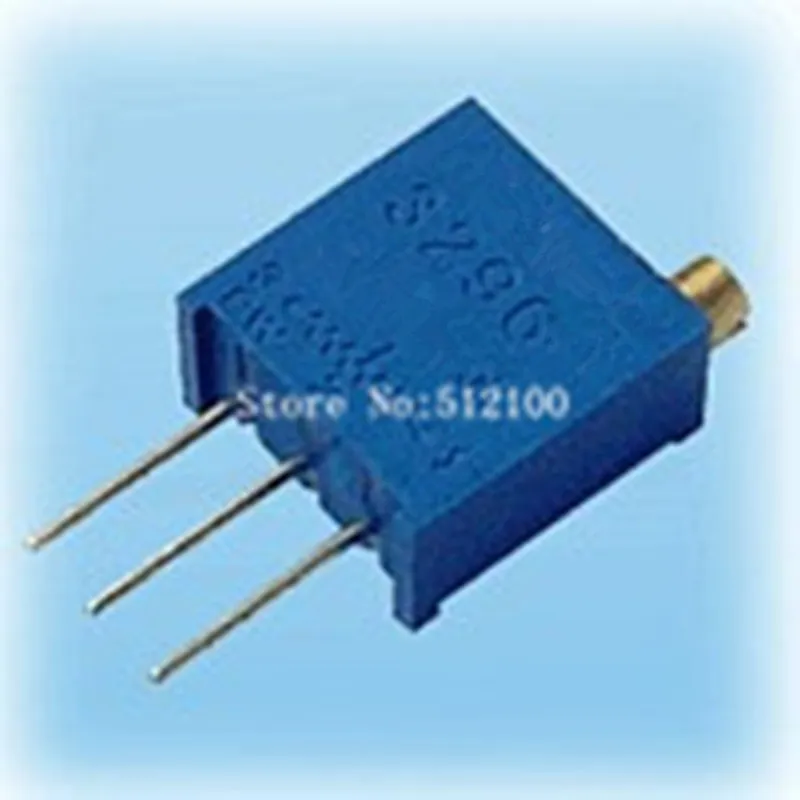 Бесплатная доставка 100 шт./лот потенциометр 502 5K 503 50K 504 500K Ohms 3296 3296w триммеры pot