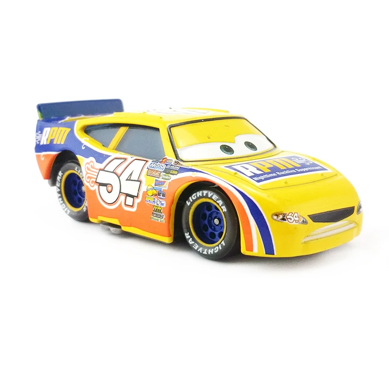 Disney Pixar Cars no.64 RPM 1:55 литье под давлением металлический сплав Игрушечная модель