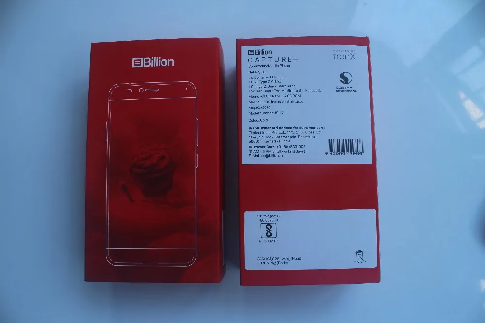 Телефон BILLION CAPTURE PLUS HS117 Android 7,1 3 Гб Snapdragon 625 ram 32 Гб rom FHD экран Touch ID 3500 мАч 4G FDD LTE