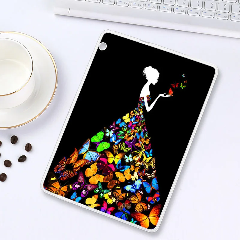 L036 Модный чехол s с рисунком для huawei MediaPad T3 T1 10 8,0 7,0 9,6 Plus, мягкий силиконовый тонкий чехол для huawei Honor Pad 2, чехол s - Цвет: L036