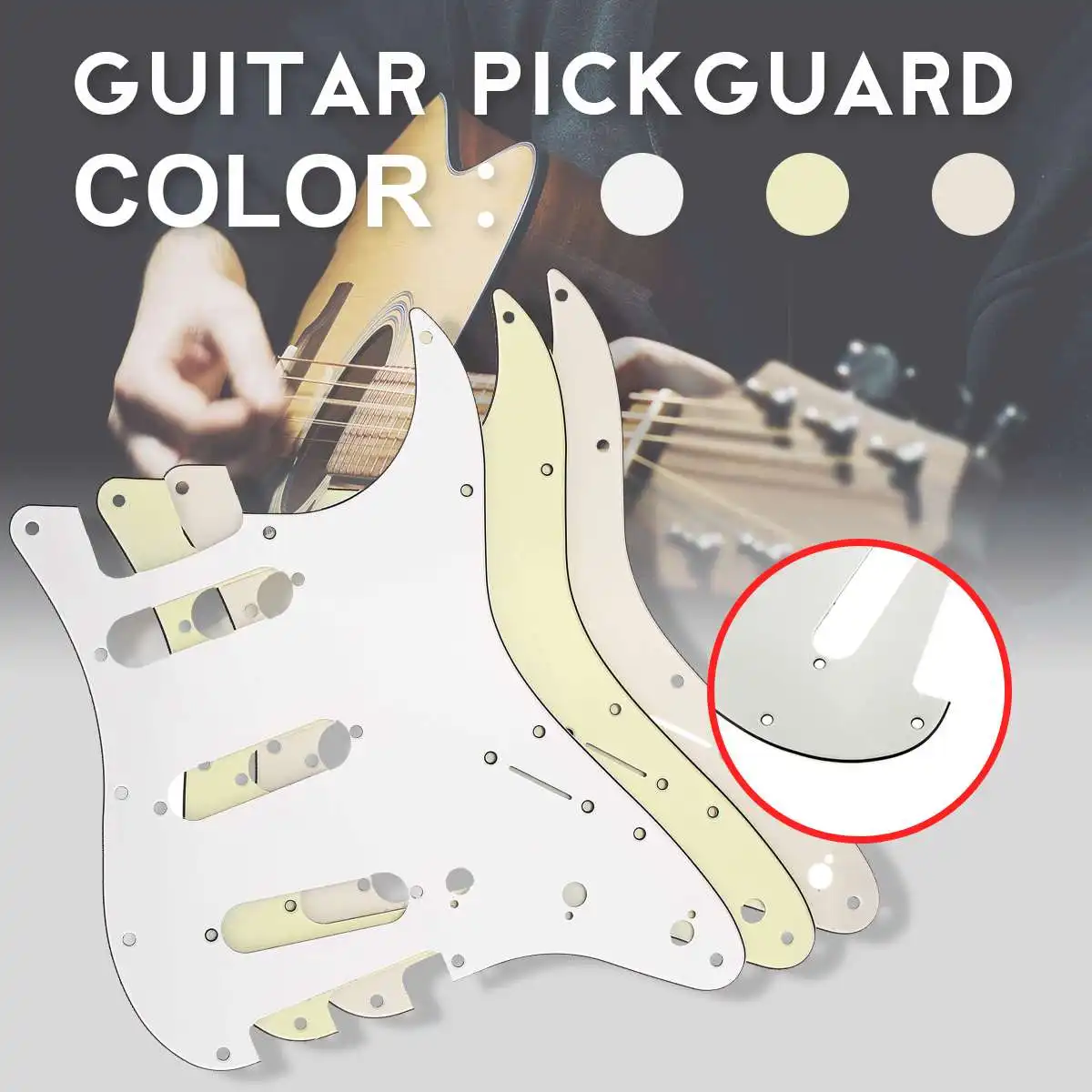 Накладка sss для гитары с 11 отверстиями для США/MEX Fender Для Stratocaster Strat аксессуары для гитары