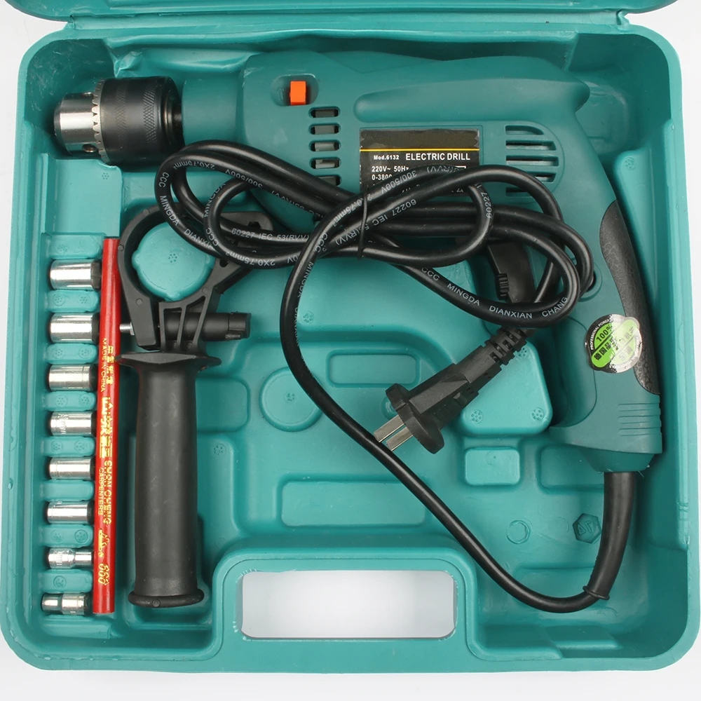 32 шт. сверла mutilfunctional ударная Электрическая дрель с дополнительных инструментов