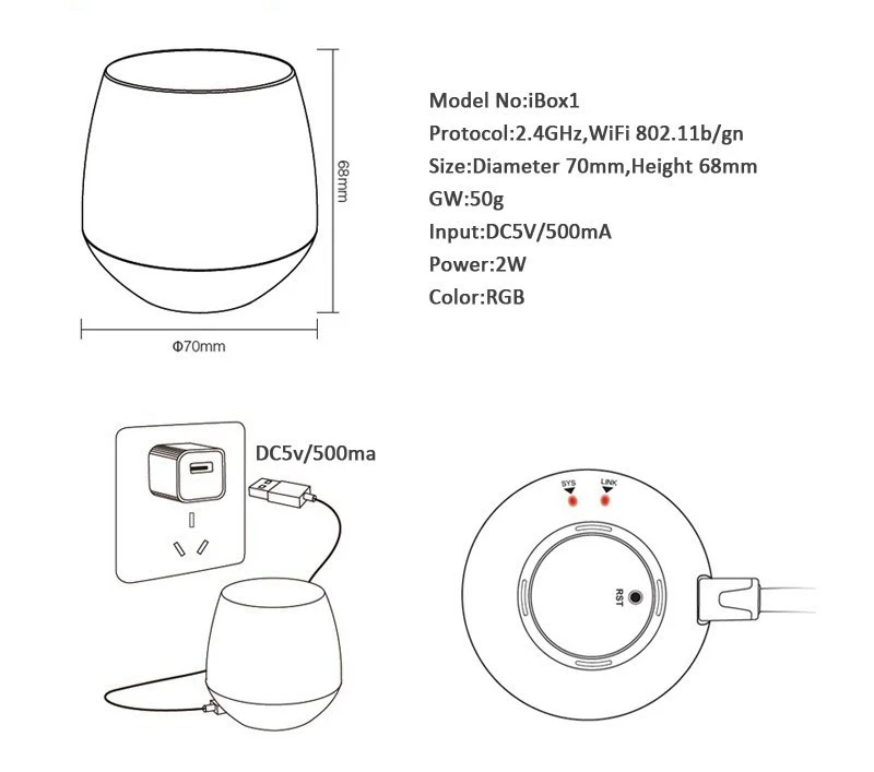 GU10 5 W E27 6 W 9 W Mi. цвет света Регулируемая температура двойной белый CW/WW CCT светодиодный лампы 110 V 220 V+ 2,4G беспроводной пульт дистанционного управления+ WiFi iBox