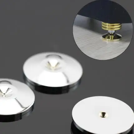 Колонка с родиевым покрытием 5 мм базовый Коврик изоляция обуви 4 шт. конусная