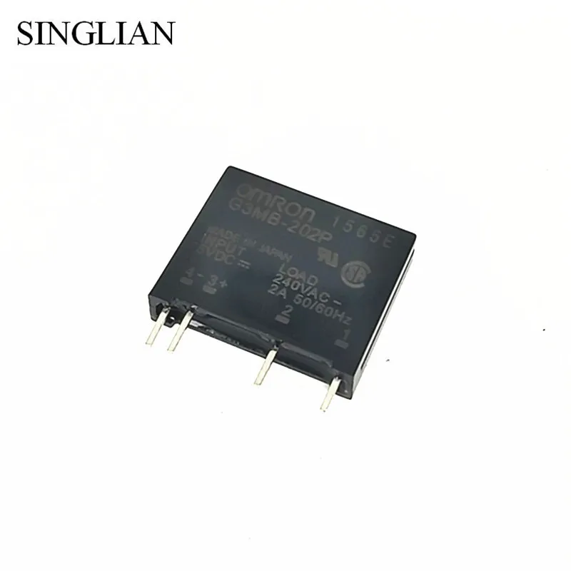 5pcs/lot Solid State Relay G3MB-202P-5VDC 4 Feet 2A240VAC module For arduino | Обустройство дома