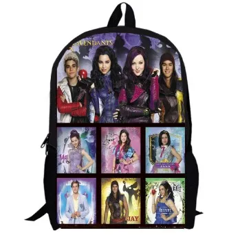 13 дюймовый рюкзак для мальчиков и девочек с героями мультфильмов женщин Mal Carlos Evie