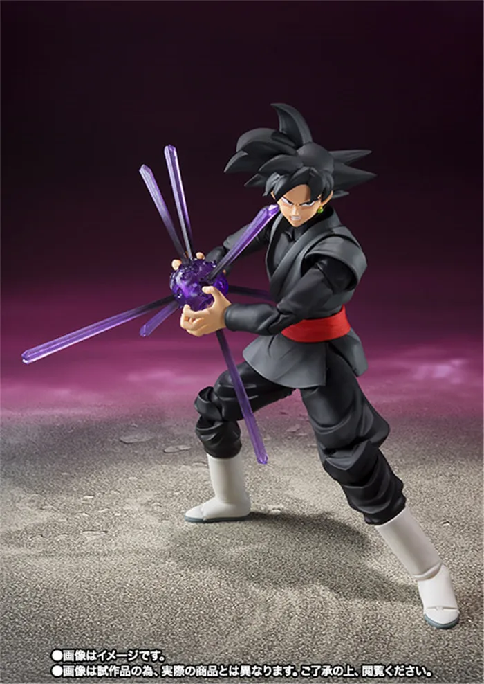 Аниме HKXZM 16 см SHF драконий шар Супер Saiyan розовая Гоку черная Zamasu ПВХ экшн-фигурка