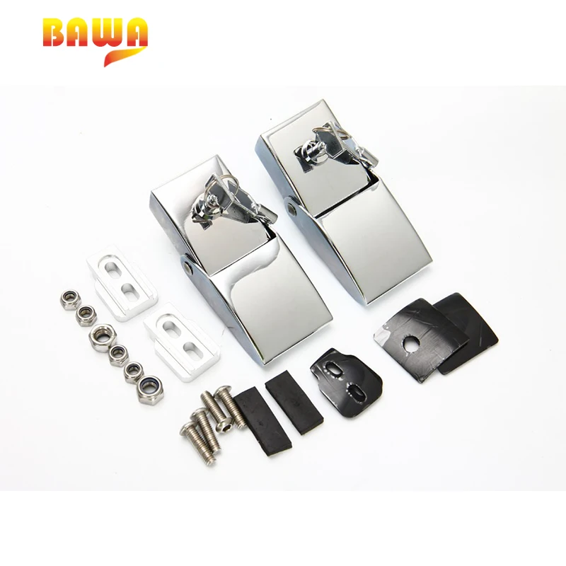 BAWA замок капот набор с ключом для Jeep Wrangler JK JL 2007- крышка двигателя аксессуары для Jeep Wrangler jk jl
