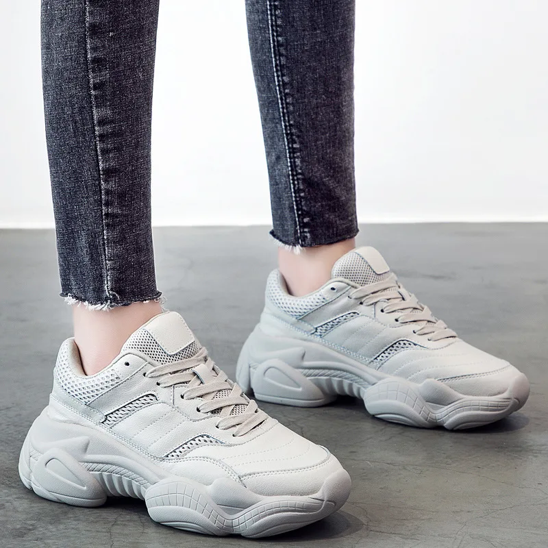 Туфли женские кожаные на платформе осень 2020|Обувь без каблука| |