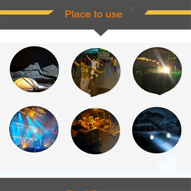 Led Floodlight Portable Lantern Waterproof Button Switch USB Charge Flashlight Spotlight Camping Emergency use | Лампы и освещение