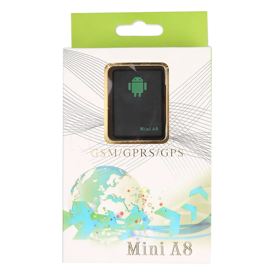 Устройство слежения GSM/GPRS Mini A8 глобальный локатор в реальном времени с кнопкой SOS